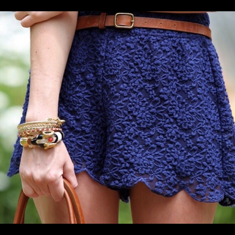 Free People Lace Shorts
